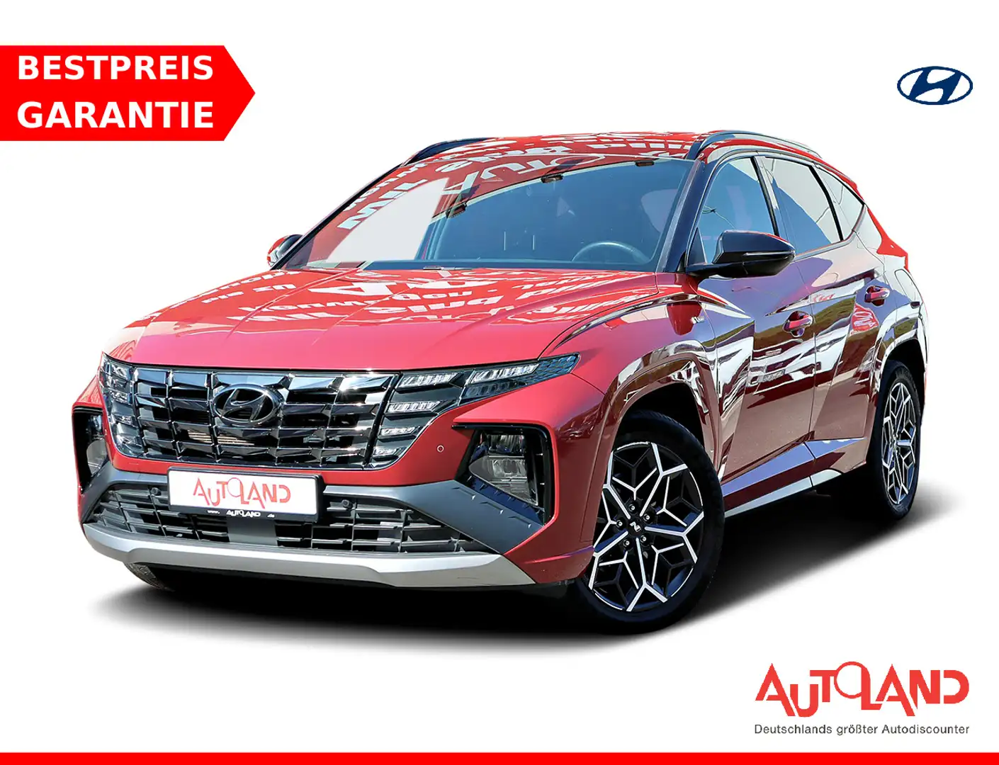 Hyundai TUCSON 1.6 N Line Plug-In Hybrid 4WD LED Navi Rosso - 1