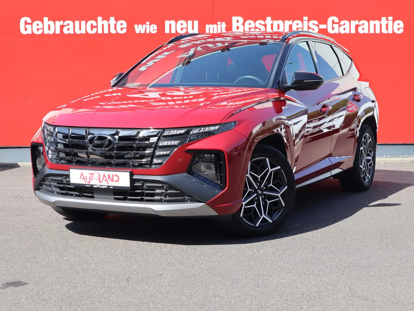 Hyundai TUCSON 1.6 N Line Plug-In Hybrid 4WD LED Navi Rosso - 2