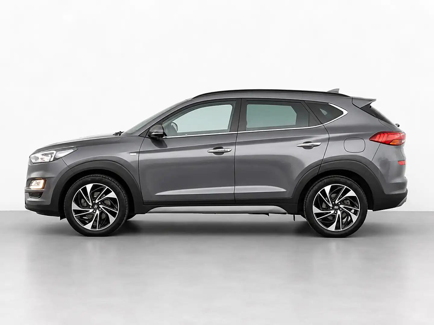 Hyundai TUCSON Tucson 2,0 CRDi 4WD Level 6 Aut.*PANO,LEDER...* Grau - 2