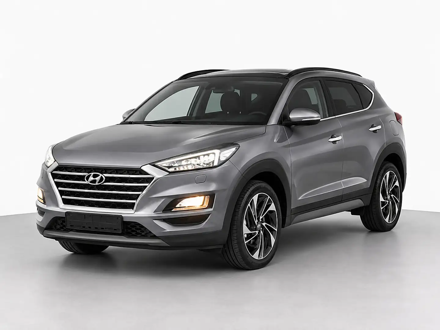 Hyundai TUCSON Tucson 2,0 CRDi 4WD Level 6 Aut.*PANO,LEDER...* Grau - 1