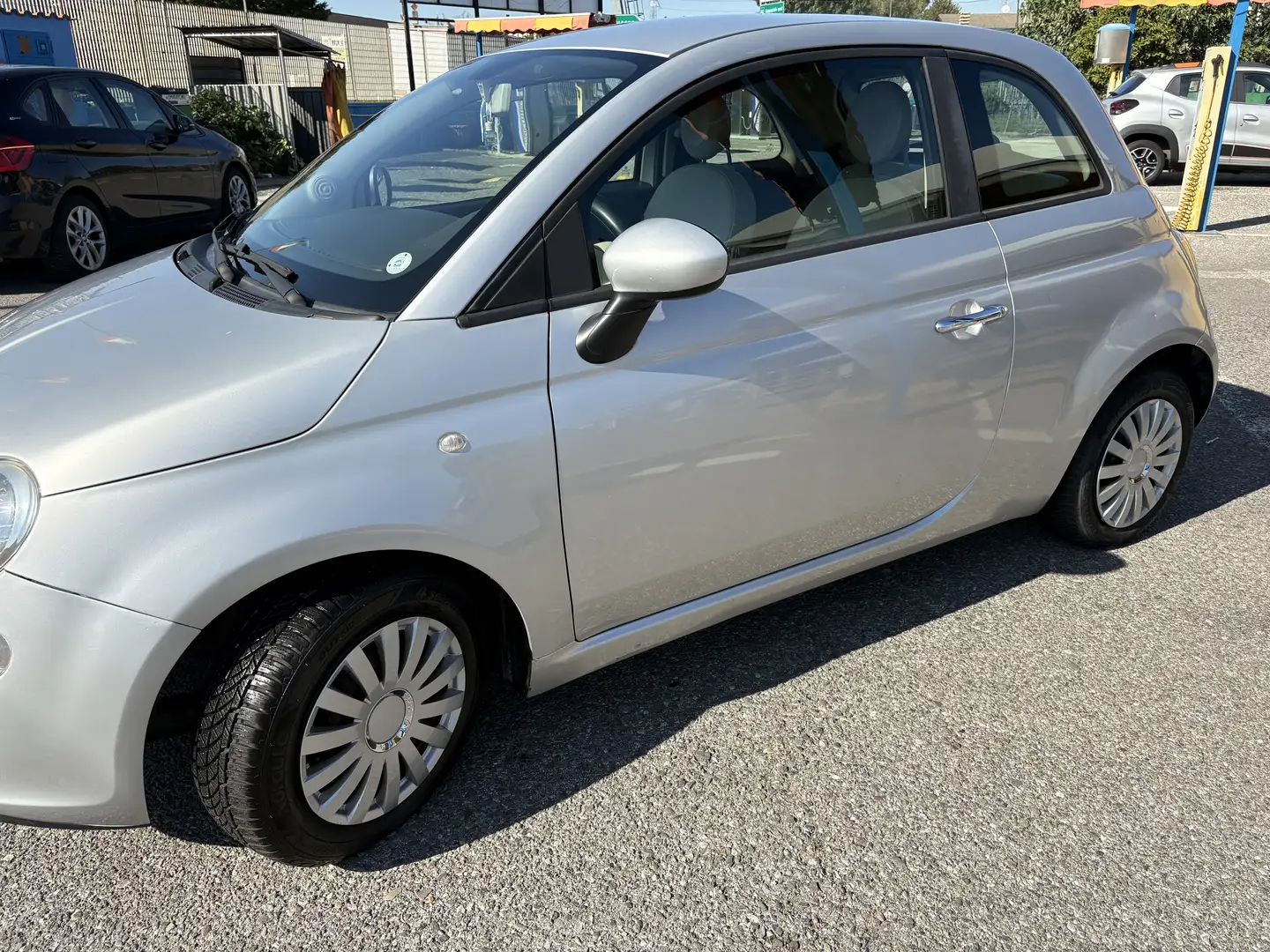 Fiat 500 1.2 Lounge 69cv ideale per neopatentati Silber - 1