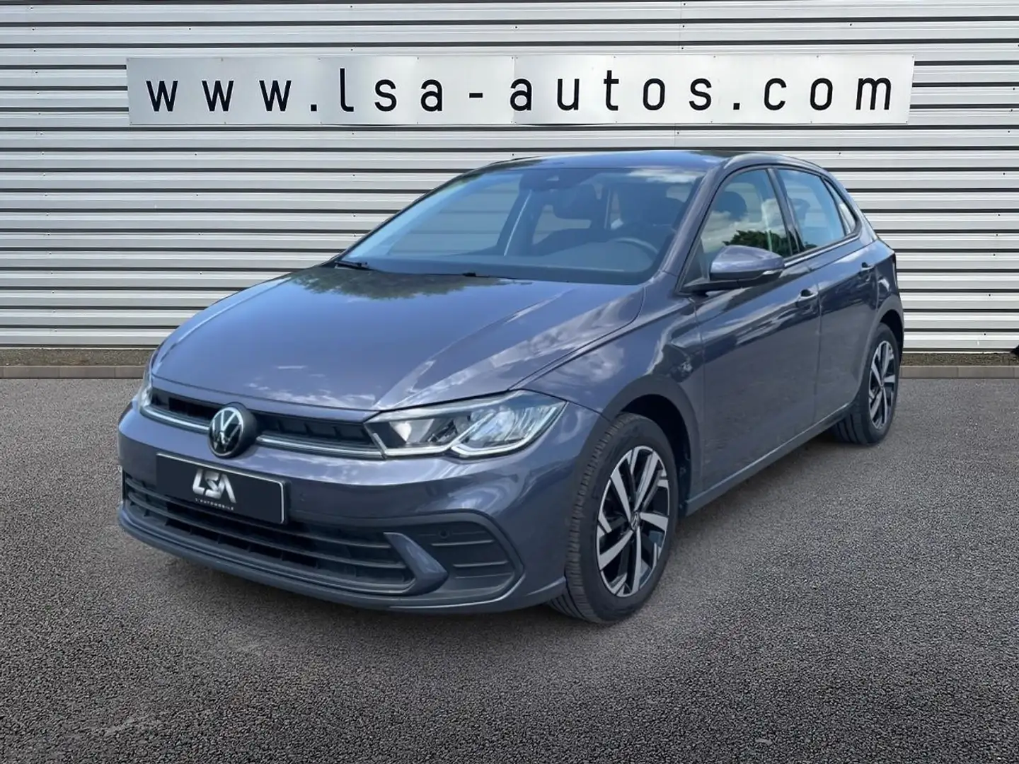 Volkswagen Polo 1.0 TSI 95 VI Life Plus Gris - 1
