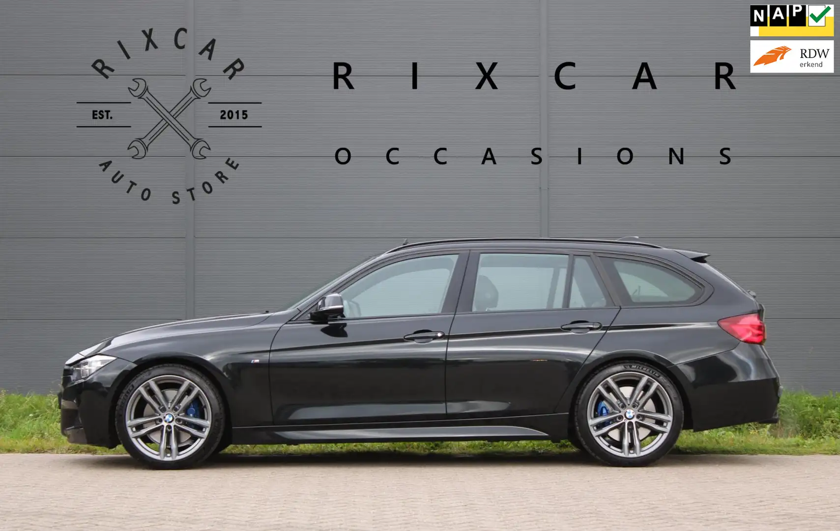 BMW 320 3-serie Touring 320i M Sport Edition Shadowline Pa Noir - 1