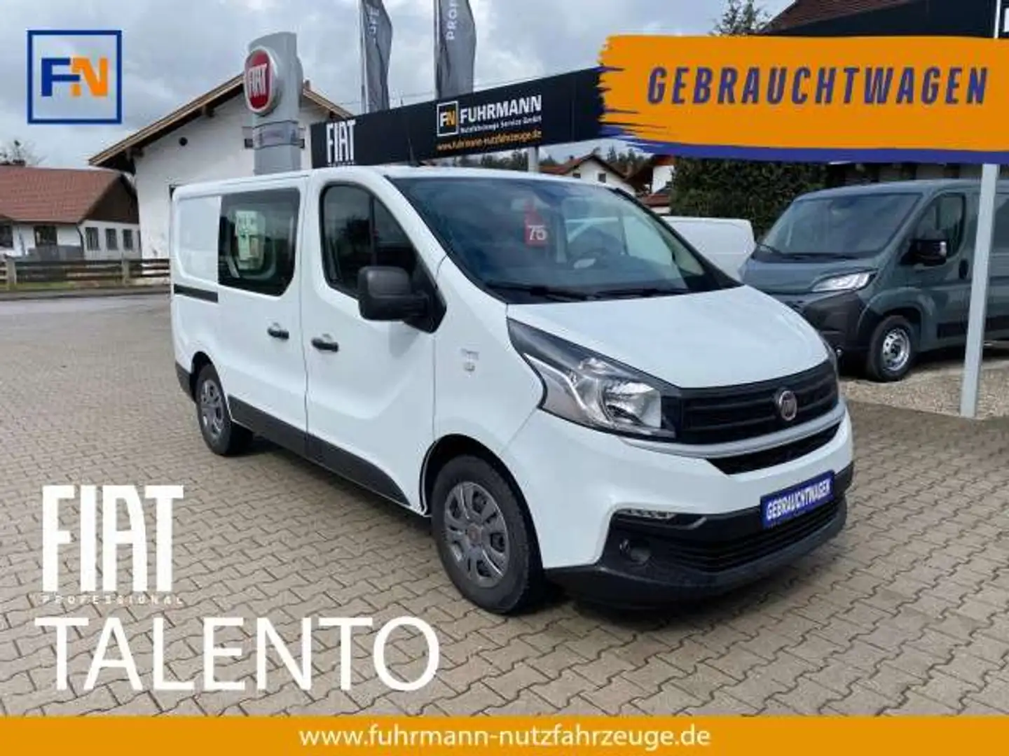 Fiat Talento KASTENWAGEN SX  L1H1 120 2.0 Biały - 1
