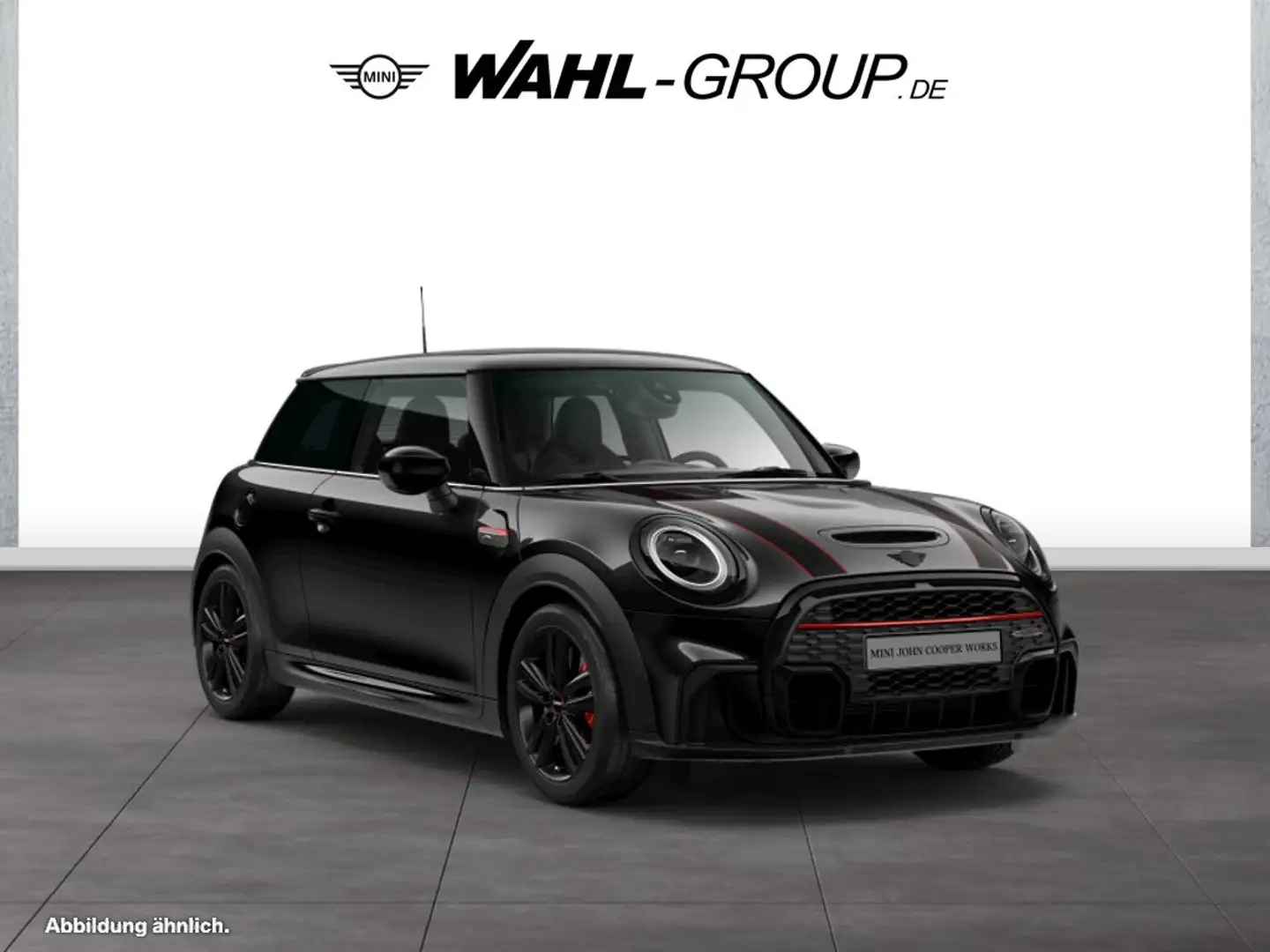 MINI John Cooper Works 3-TÜRER JCW TRIM NAVI LED GRA PDC DAB Schwarz - 1