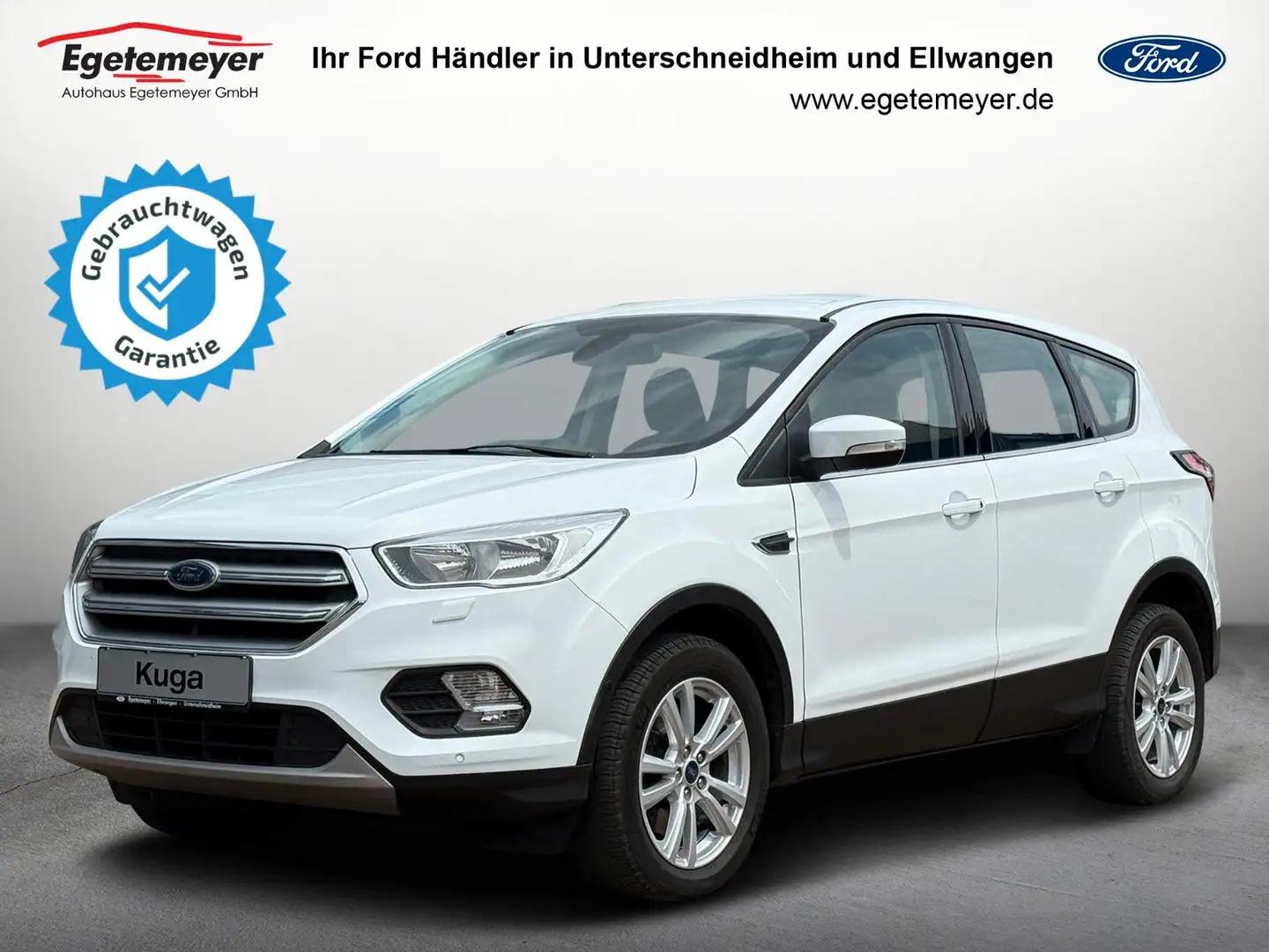 Ford Kuga Trend PDC SITZHEIZUNG 8 FACH AHK BT KLIMA Weiß - 1