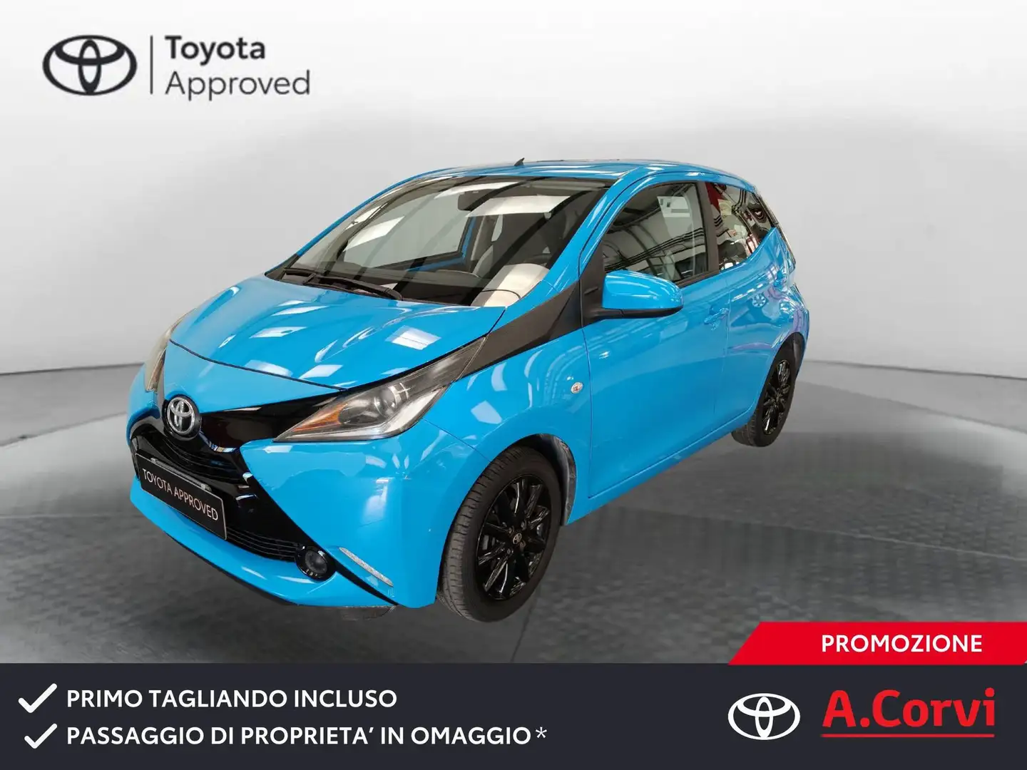 Toyota Aygo Aygo 1.0 VVT-i 69 CV 5 porte x-play MMT Blauw - 1