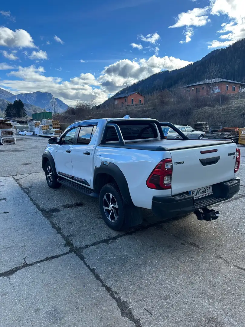 Toyota Hilux DK GR Sport 4WD 2,8 D-4D Aut. Weiß - 2