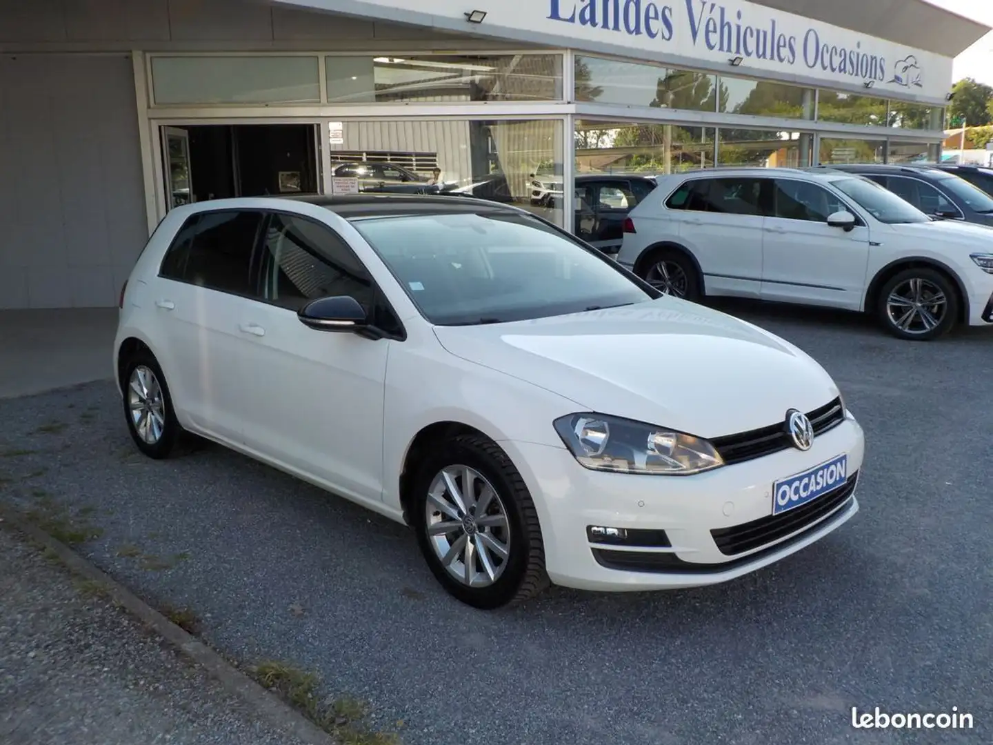 Volkswagen Golf 1.4 tsi 125 lounge bv6 5p Blanc - 1
