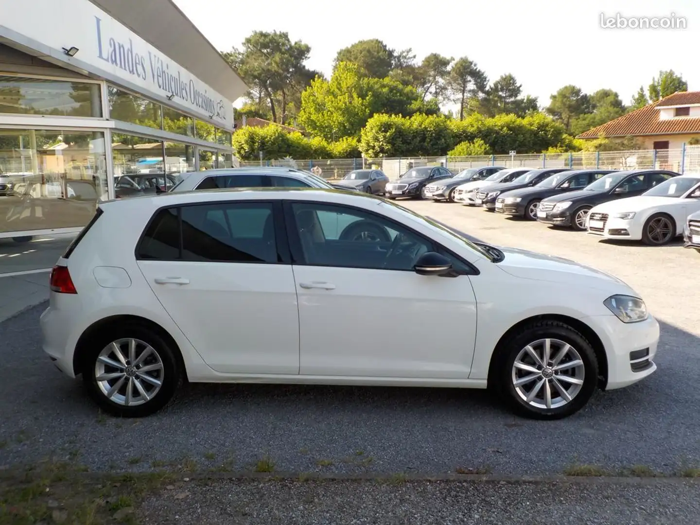 Volkswagen Golf 1.4 tsi 125 lounge bv6 5p Blanc - 2