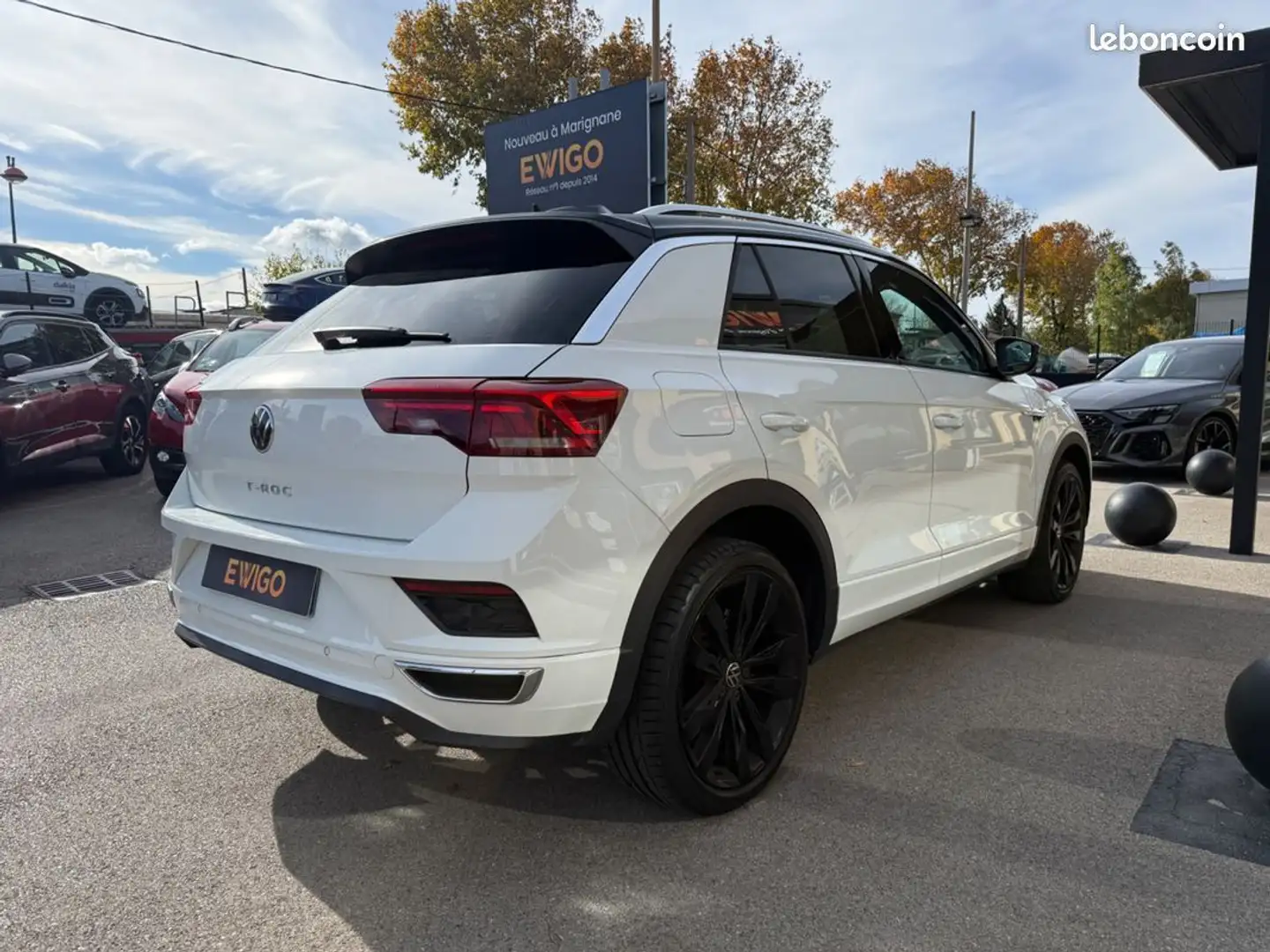 Volkswagen T-Roc 1.5 tsi 150ch evo r-line dsg bva start-stop Weiß - 2