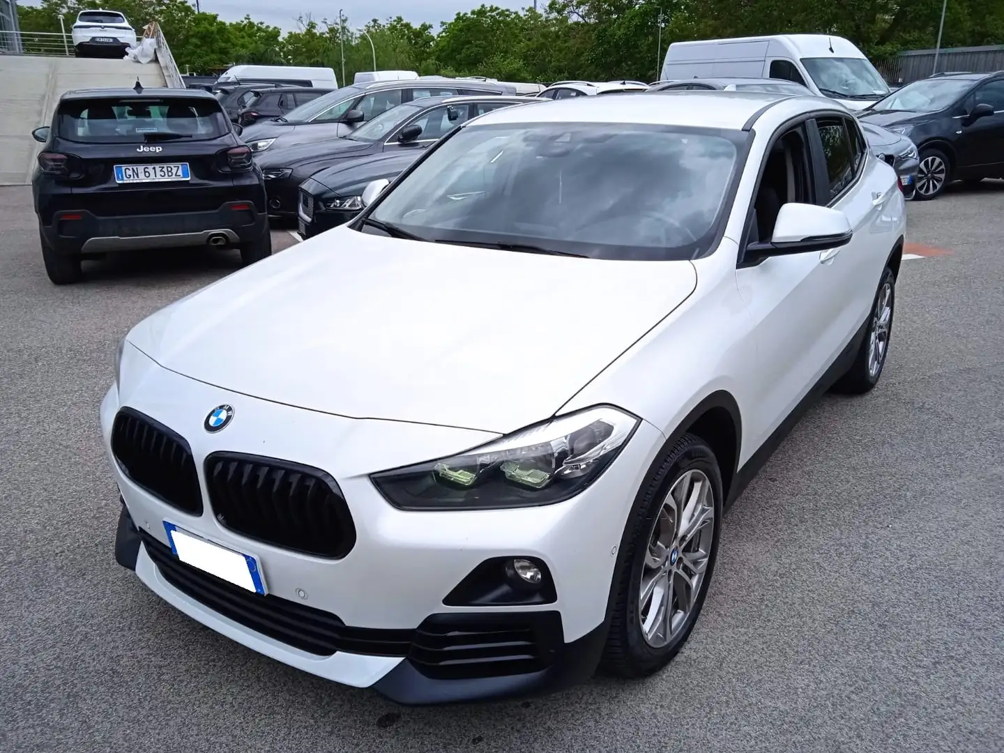BMW X2 X2 sdrive18d Bianco - 1