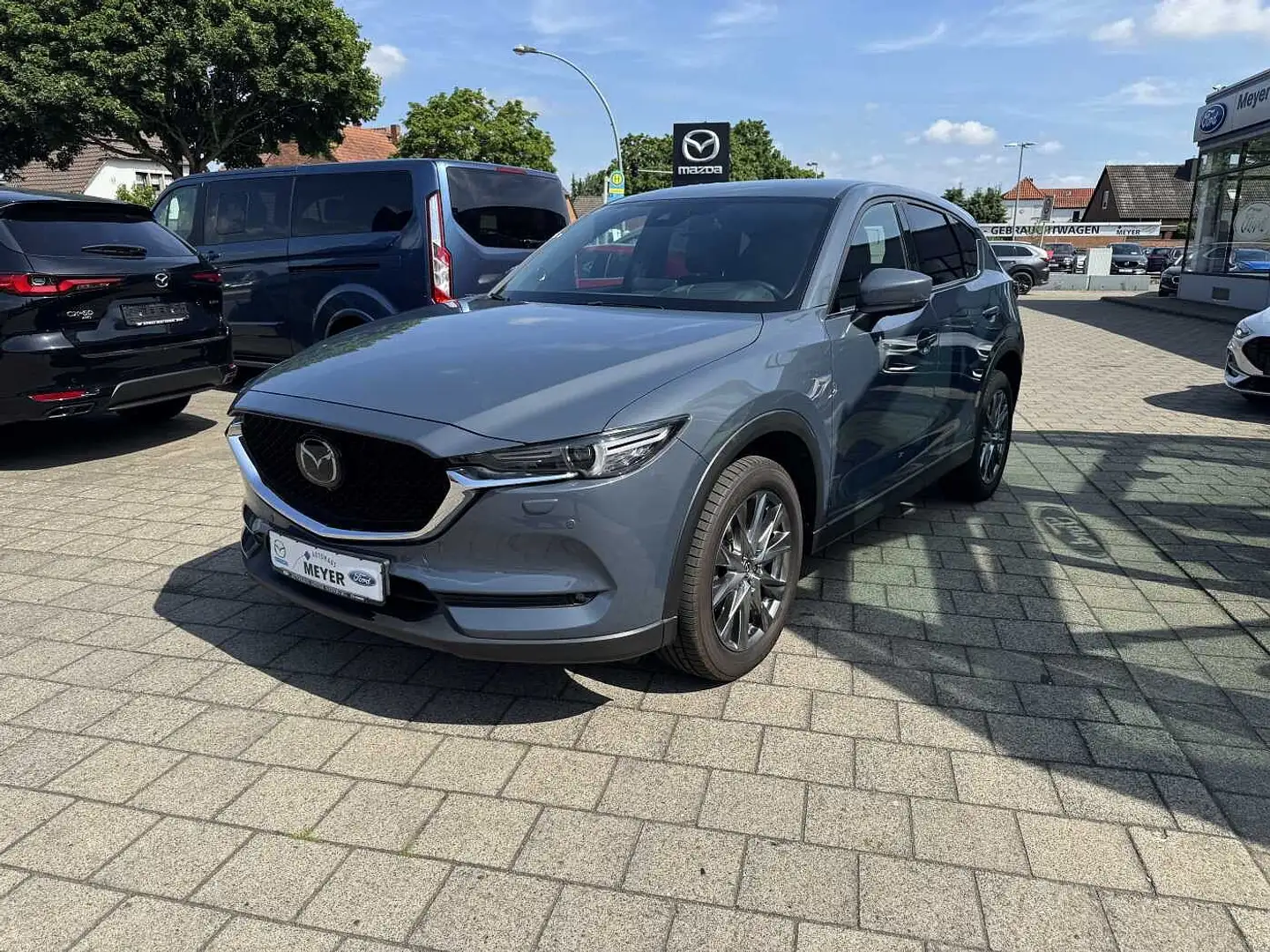 Mazda CX-5 SKYACTIV-G 194 Aut. AWD Sports-Line Gris - 2