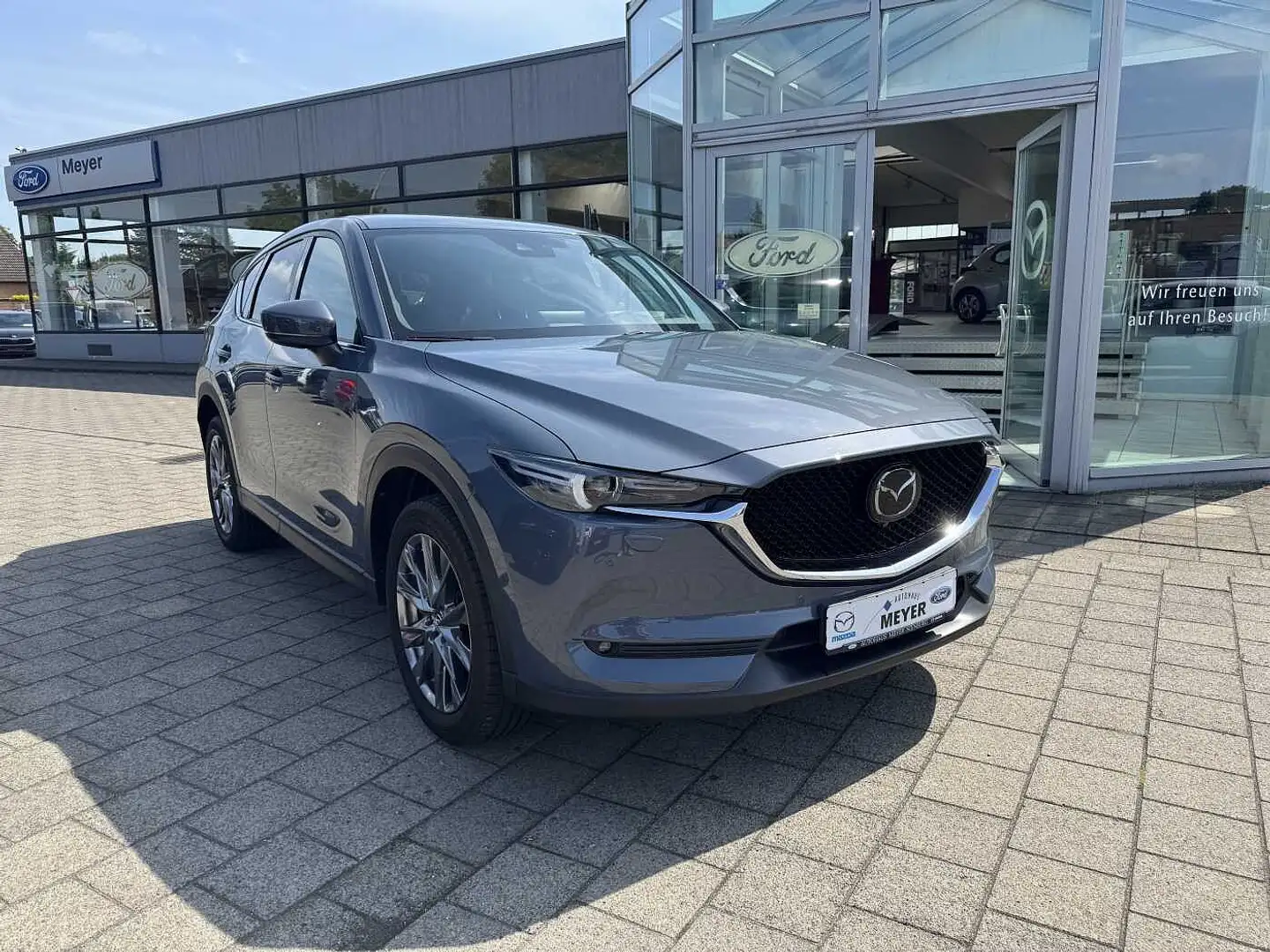 Mazda CX-5 SKYACTIV-G 194 Aut. AWD Sports-Line Gris - 1