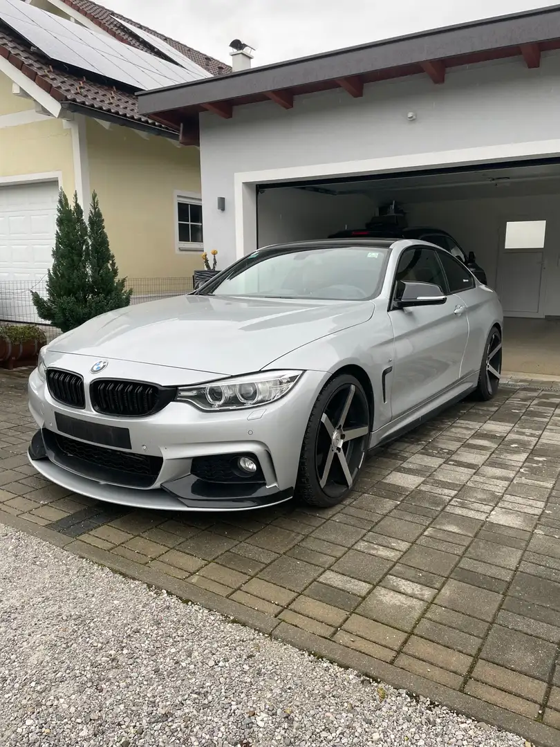 BMW 420 420i Coupe M Sport Aut. Silber - 1