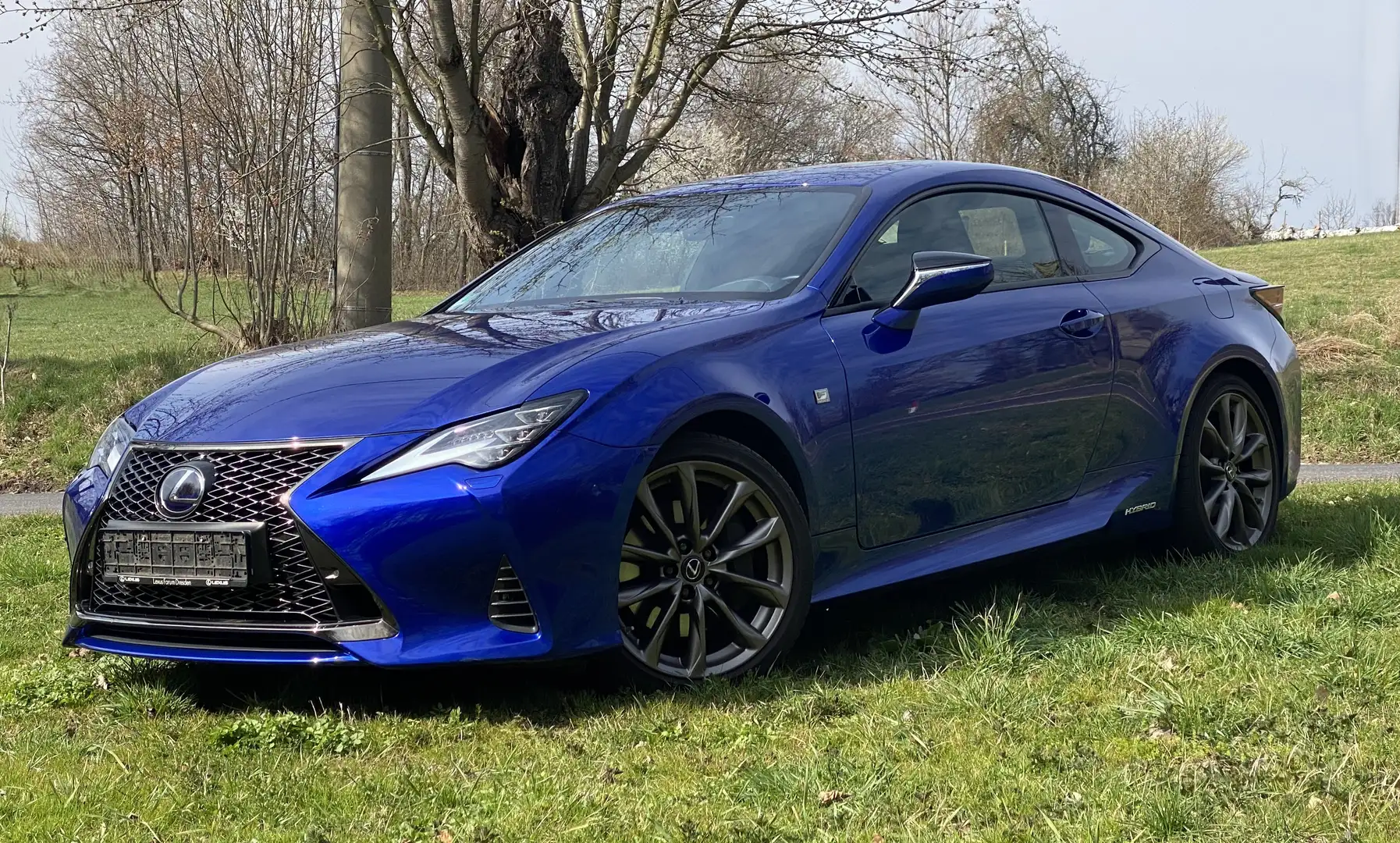 Lexus RC 300h RC 300h F SPORT Blau - 2