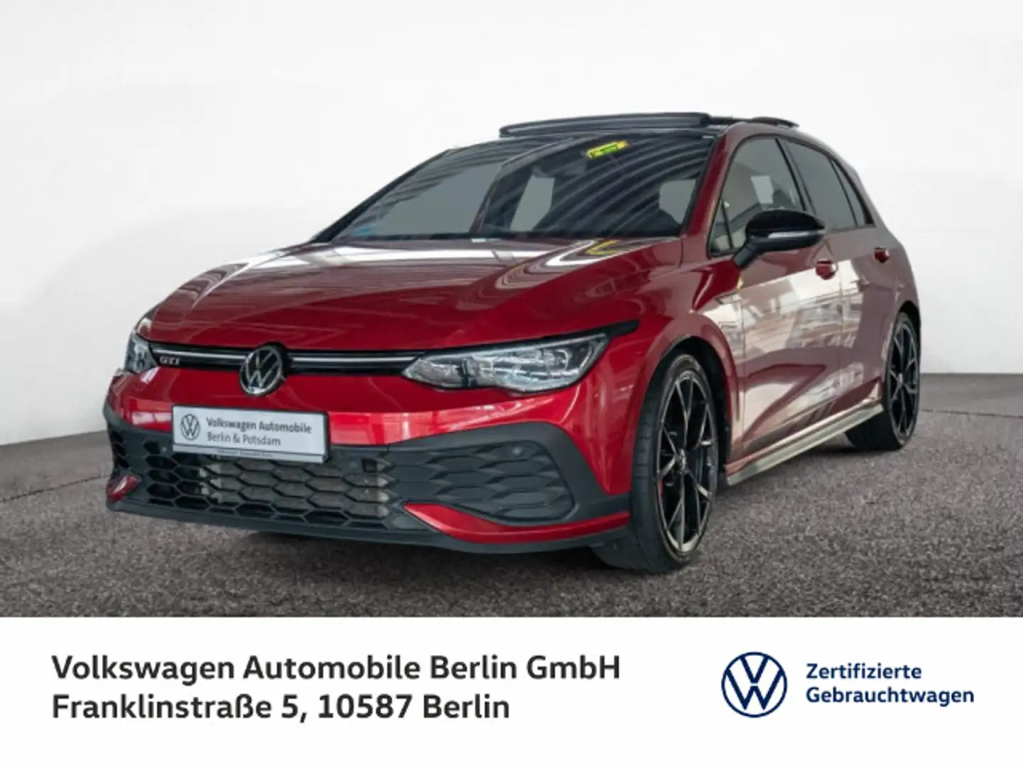 Volkswagen Golf GTI Clubsport VIII 2.0 TSI Black-Style Pano Rot - 1