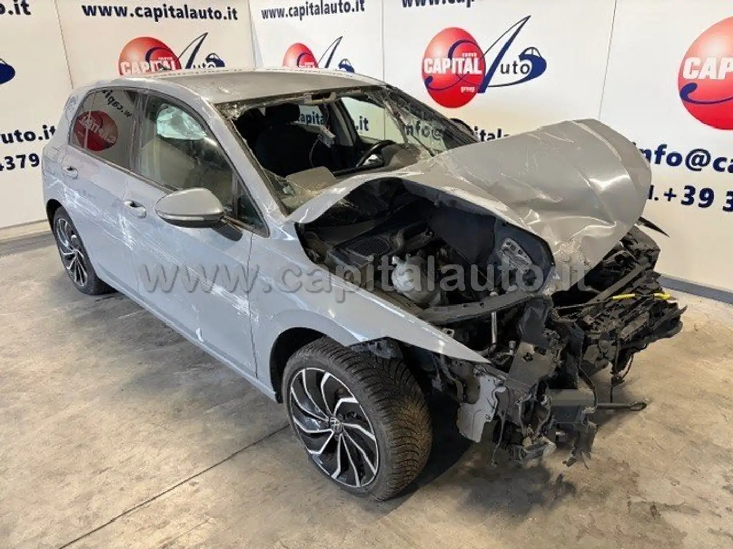 Volkswagen Golf 1.0 etsi Life 110cv DSG NETTO 6900 Grigio - 2