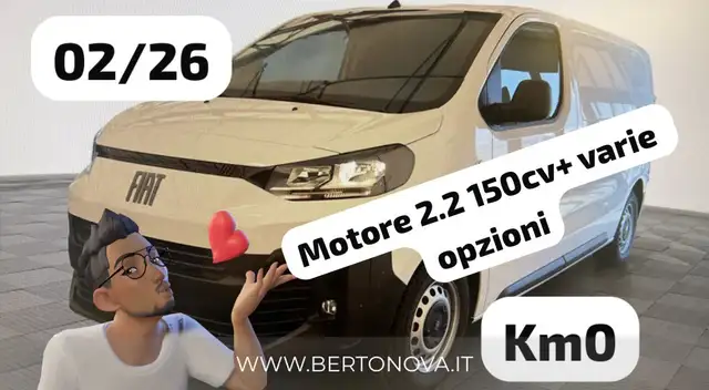 Fiat Scudo Scudo Ice van M 2.2 diesel 150cv S&S