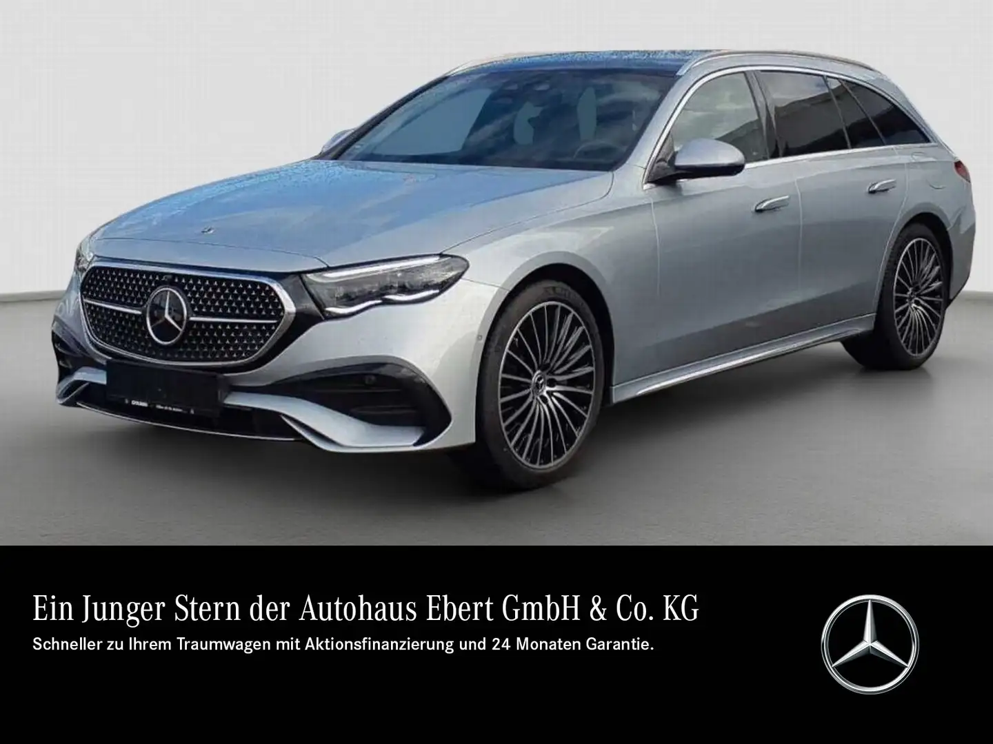 Mercedes-Benz E 300 E300 de T AMG Prem+ AIRMATIC Massage AHK UPE110k Argent - 1