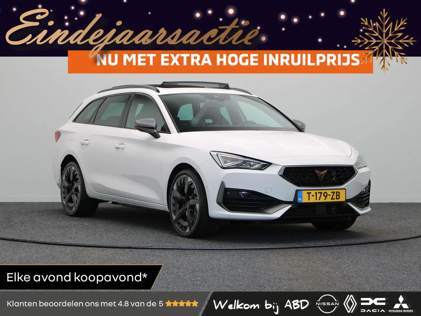 CUPRA Leon Sportstourer 1.4 e-Hybrid VZ Copper Edition | Elek Wit - 1