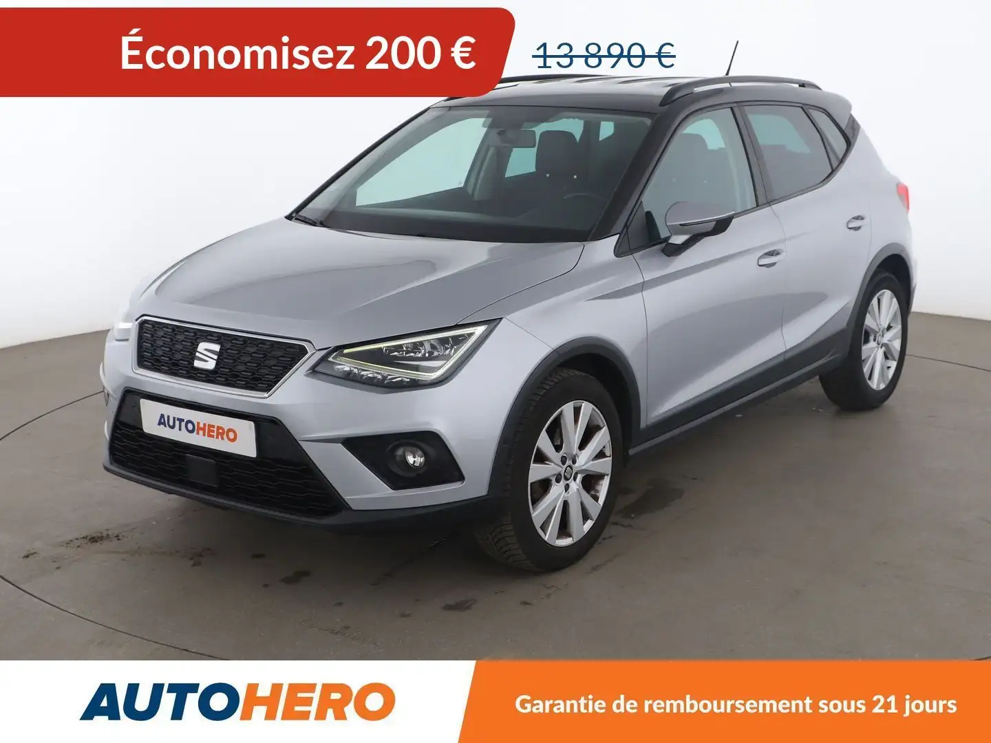 SEAT Arona 1.0 EcoTSI Urban Gris - 1