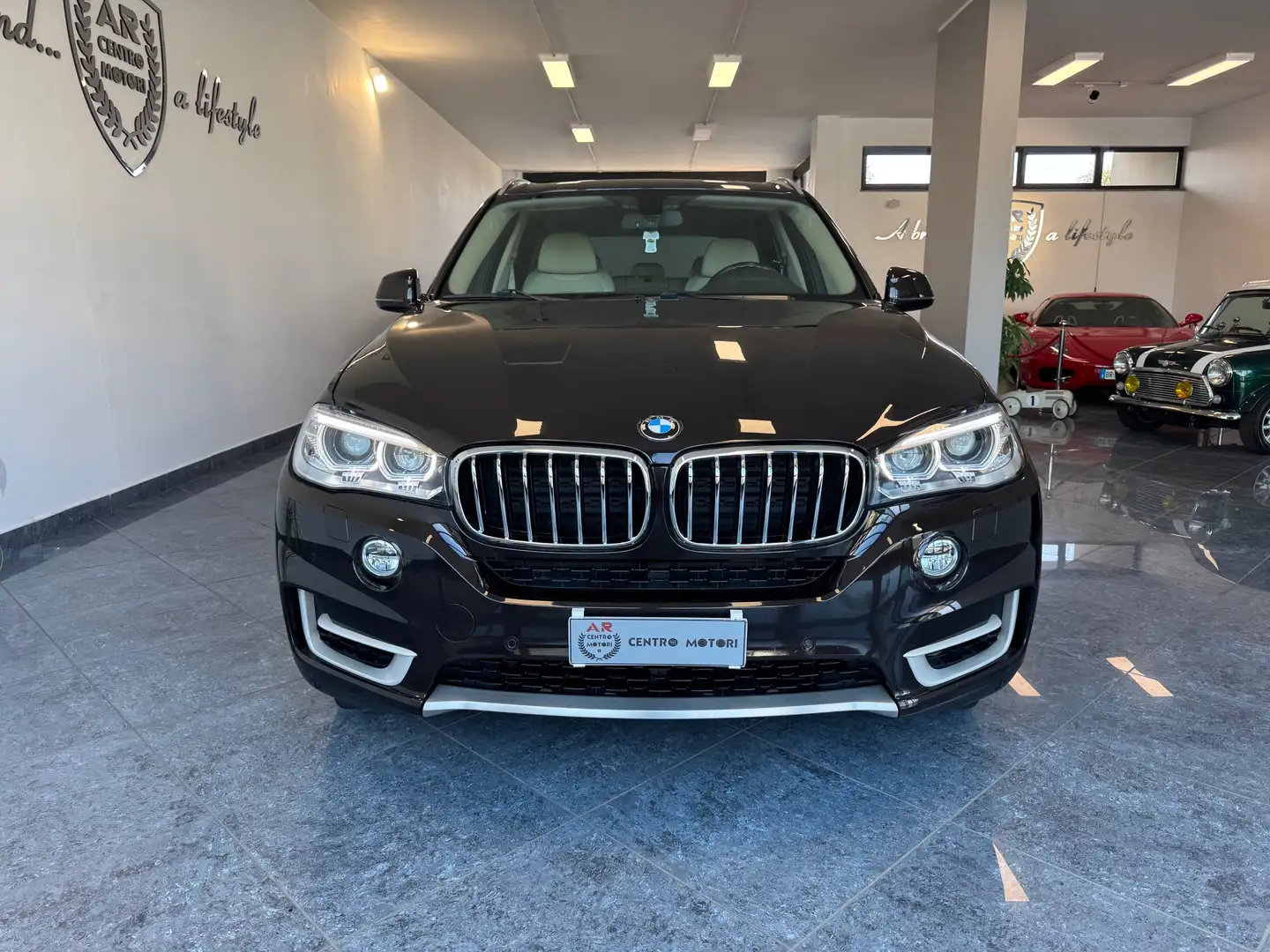 BMW X5 Xdrive25d Luxury Tagliandi Bmw Stupenda Full Opt Marrone - 2