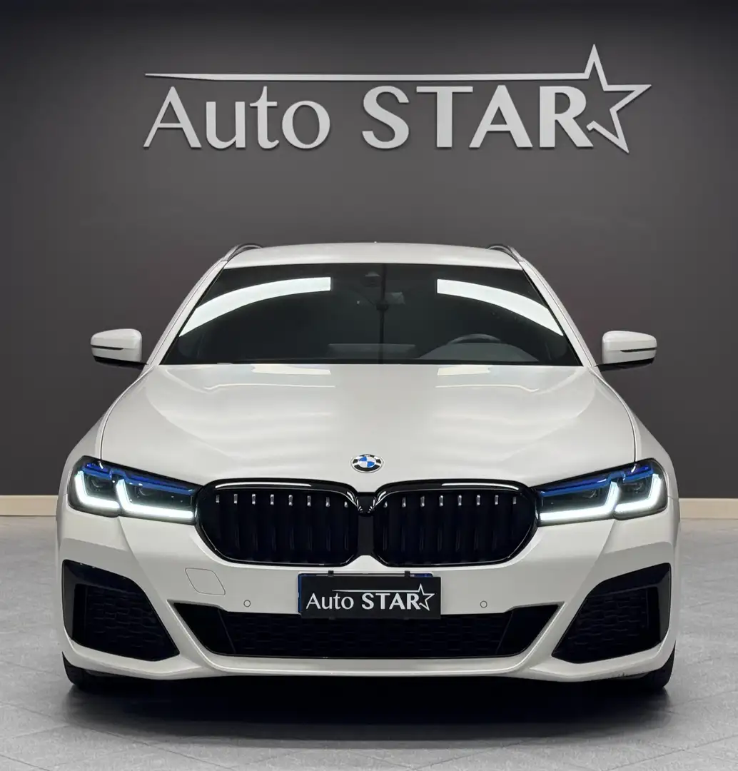 BMW 530 mhev 48V xdrive Msport "Frozen Brilliant White" Blanc - 2