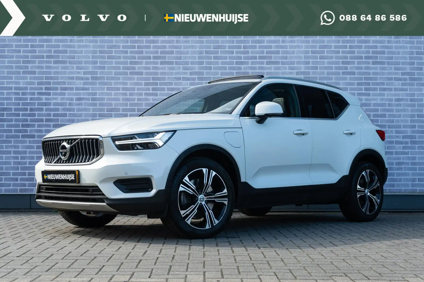 Volvo XC40 T5 Plug-in Hybride Inscription | Elektrisch glazen Bianco - 1