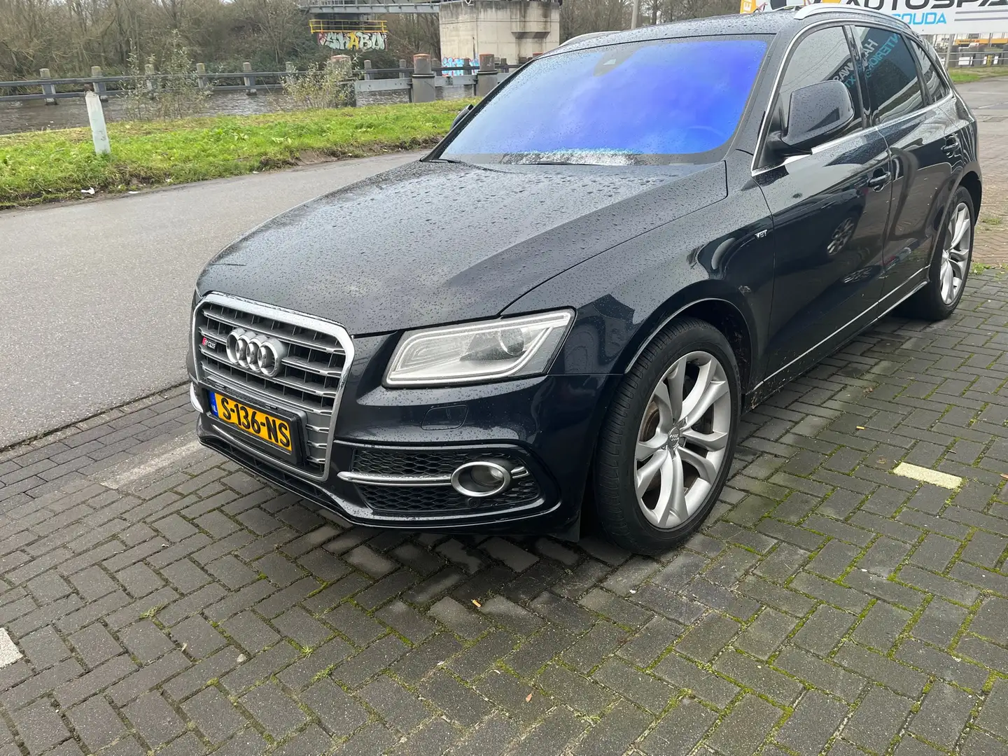 Audi Q5 3.0 TDI S q. Pro L Niebieski - 2