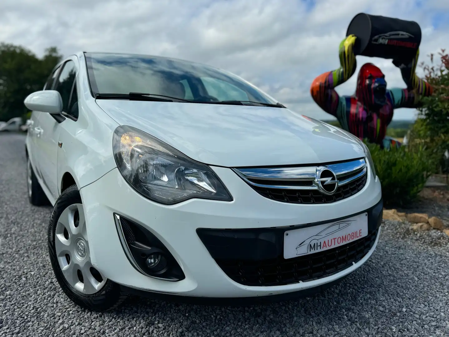 Opel Corsa PMR EQUIPEMENTS Blanc - 1