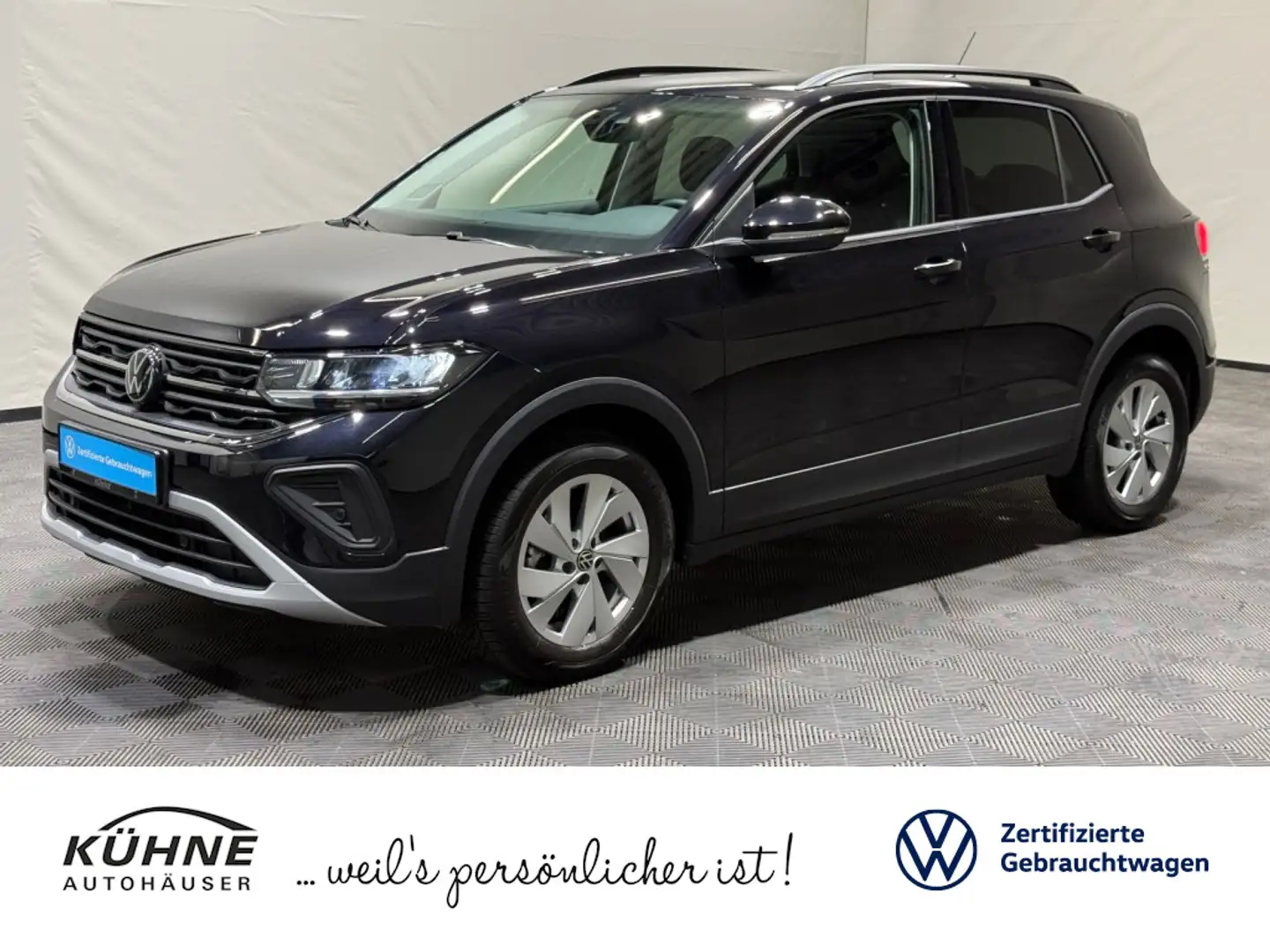 Volkswagen T-Cross Life 1.0 TSI DSG | LED NAVI KAMERA ACC Schwarz - 1