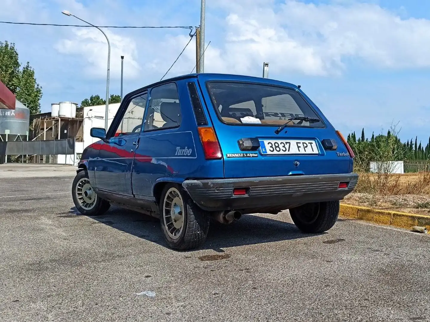 Renault R 5 Alpine Turbo Bleu - 2