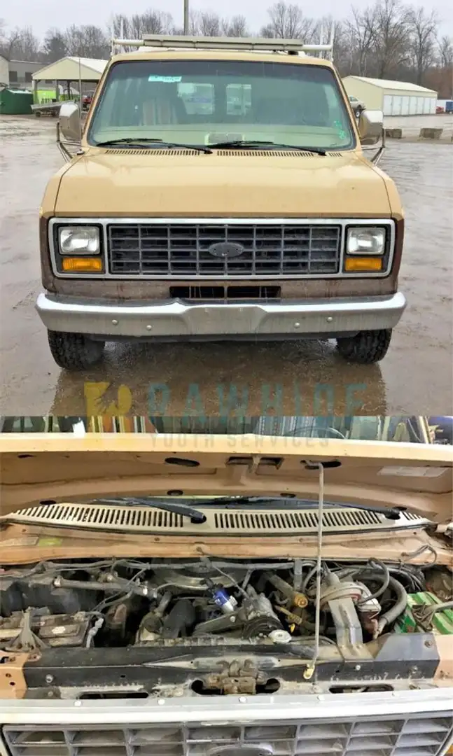 Ford Econoline E-150 POP UP CAMPER Marrón - 2