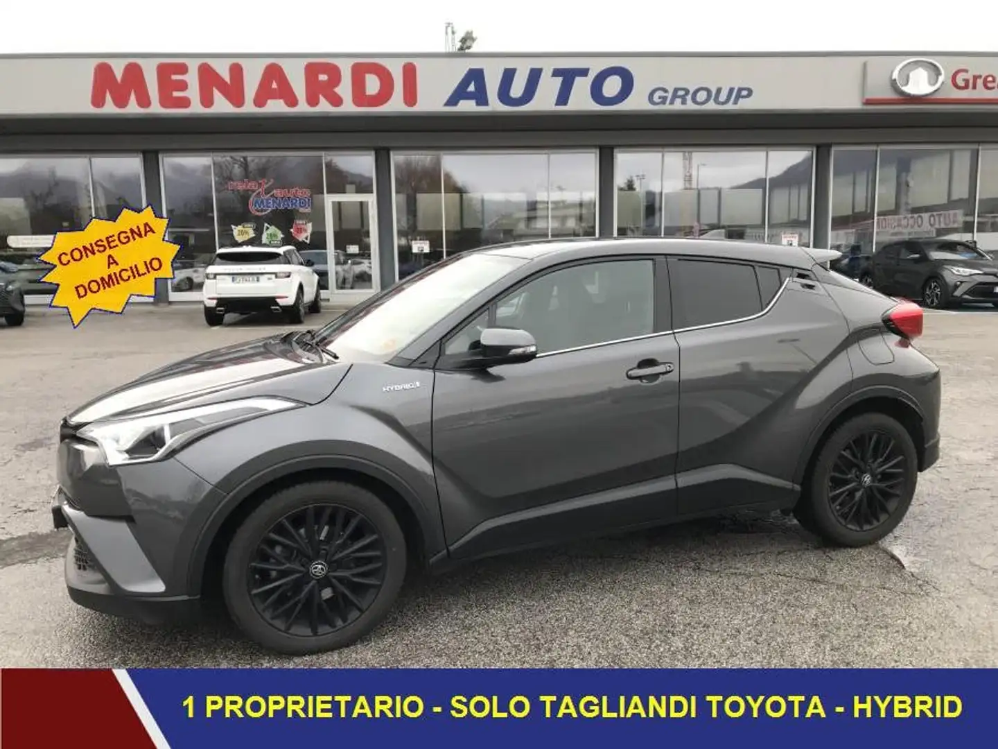 Toyota C-HR 1.8 Hybrid E-CVT Trend 1 PROPRIETARIO - SERVICE T Gris - 1