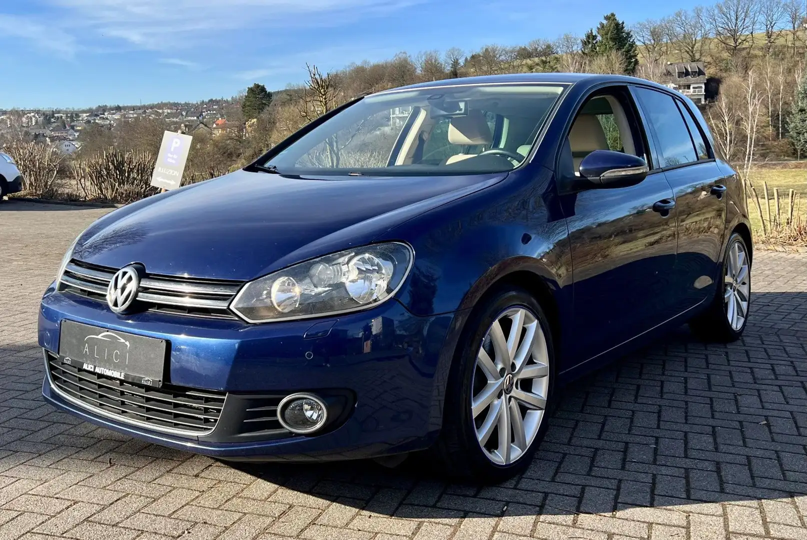 Volkswagen Golf VI Highline 1.4TSI *TOP Zustand* Blauw - 1