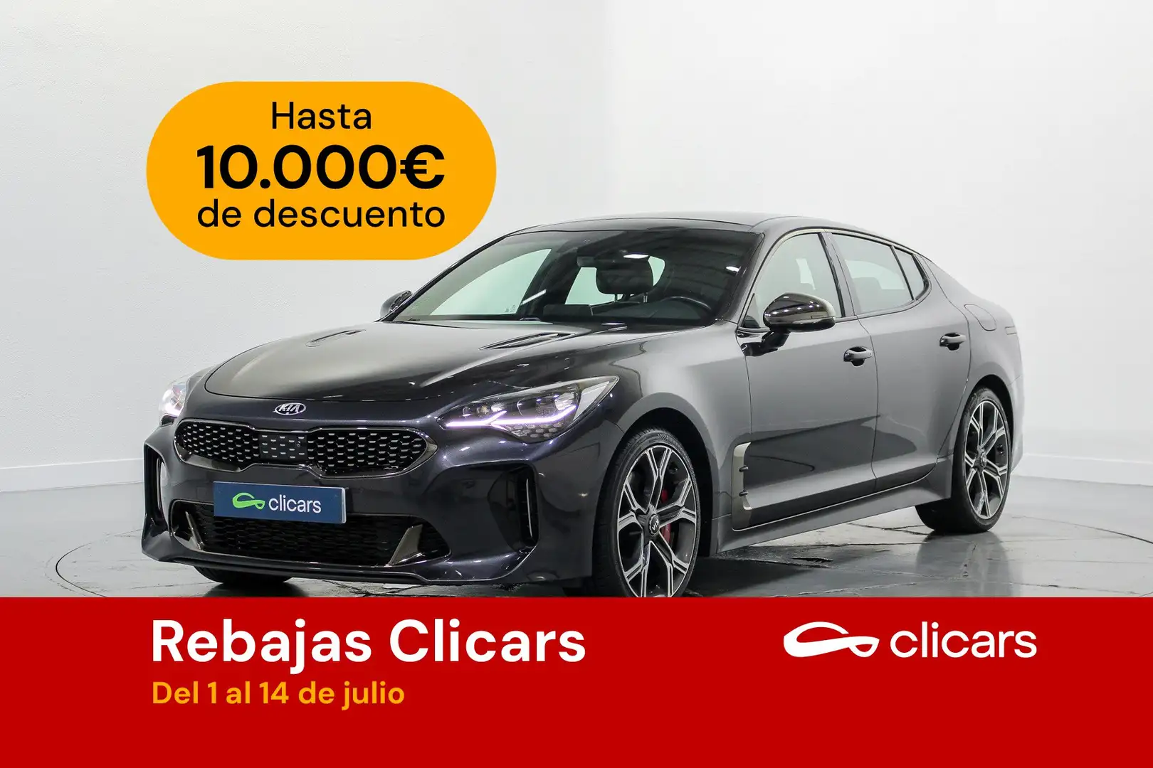 Kia Stinger 3.3 T-GDI GT 4x4 Aut. 366 Серый - 1