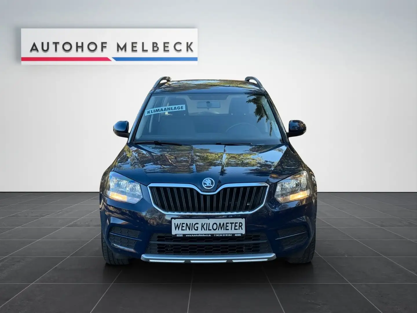 Skoda Yeti Active *2.HAND*KLIMA*AHK*TEMPOMAT* Blau - 2