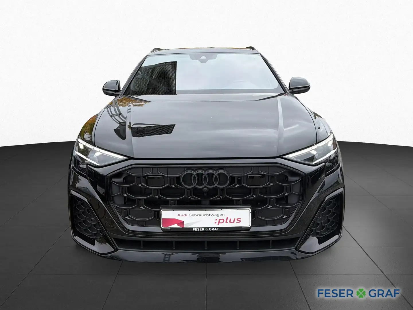 Audi Q8 50 TDI qu. tiptro.+AHK+Pano+S line+Raute+ Schwarz - 2