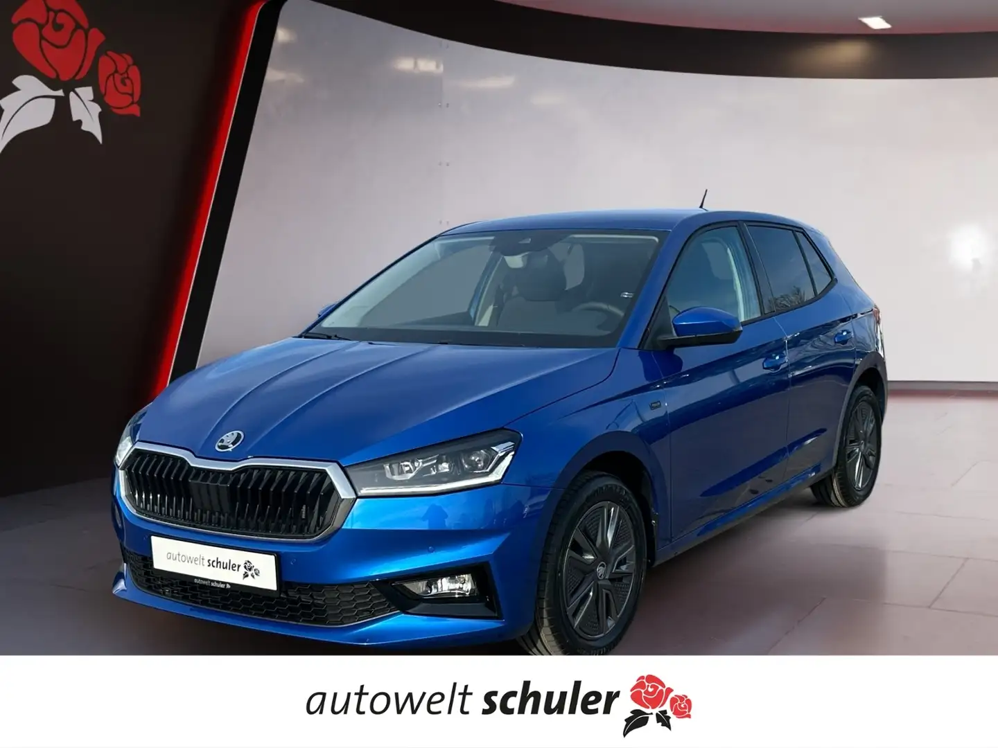 Skoda Fabia Tour 1.0 TSI SHZ PDC Blau - 1