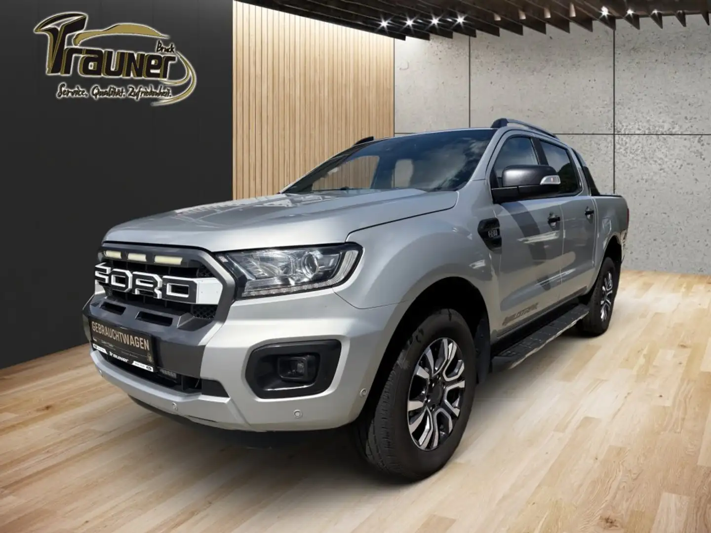 Ford Ranger Doppelkabine 3,2 Wildtrak TDCi Aut. Silber - 1