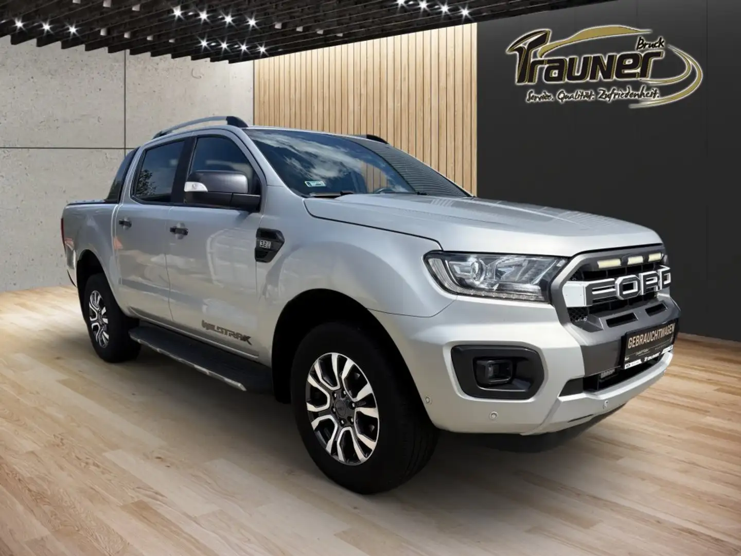 Ford Ranger Doppelkabine 3,2 Wildtrak TDCi Aut. Silber - 2