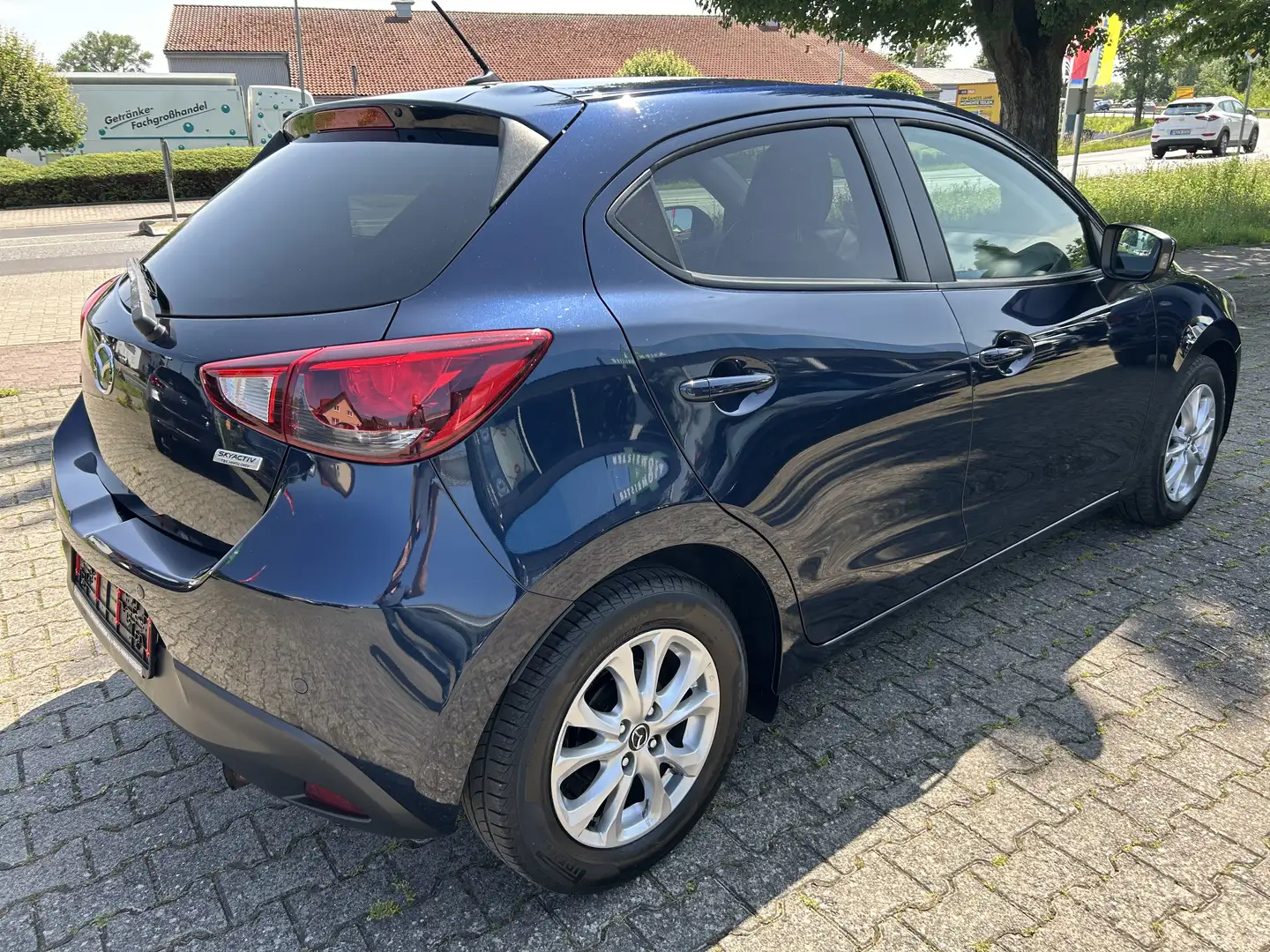 Mazda 2 Exclusive-Line 8fach Bereit mtl.Rate 79,-€ Blauw - 2