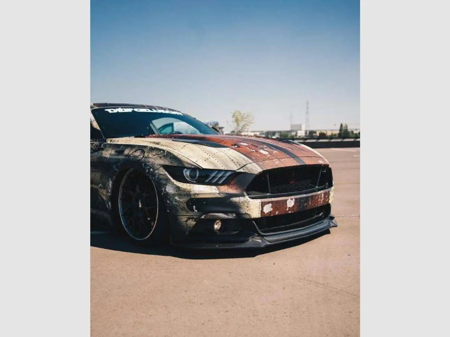 Ford Mustang GT Premium Blanc - 2