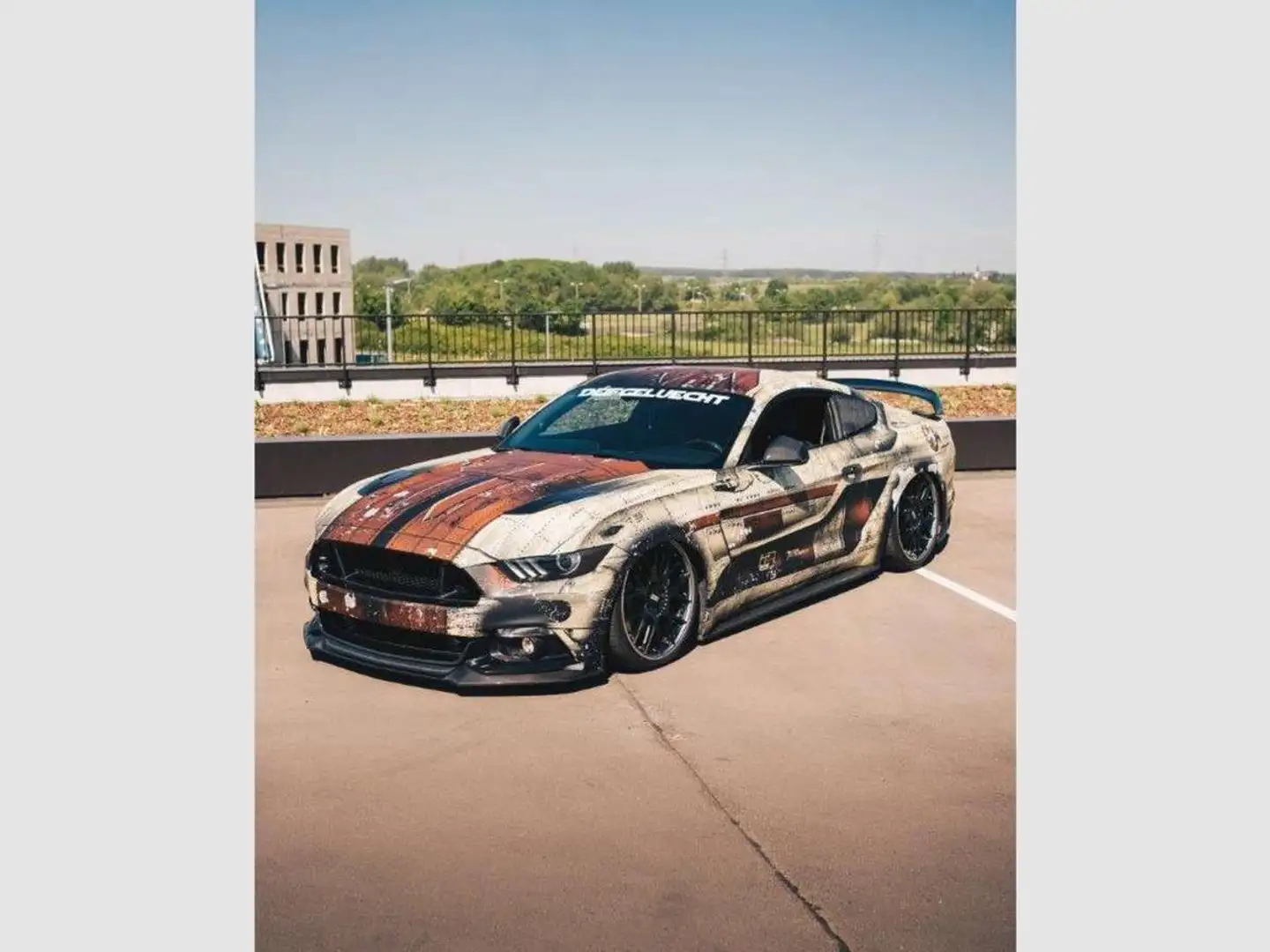 Ford Mustang GT Premium Blanc - 1