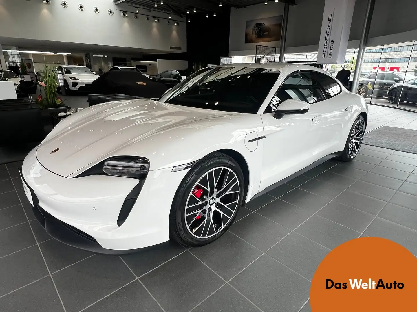 Porsche Taycan 4S Plus Blanc - 1
