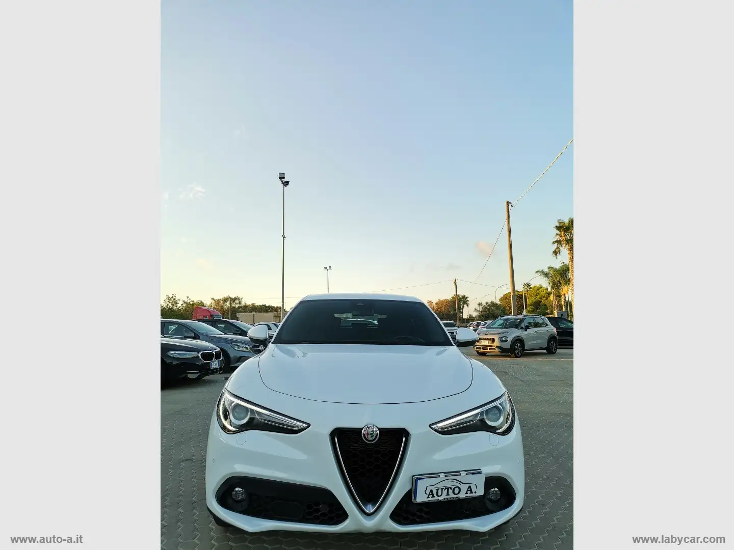 Alfa Romeo Stelvio STELVIO 2.2 160CV AT8 RWD SUPER BUSINESS Wit - 2
