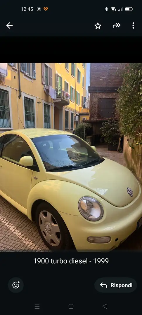 Volkswagen New Beetle Giallo - 1