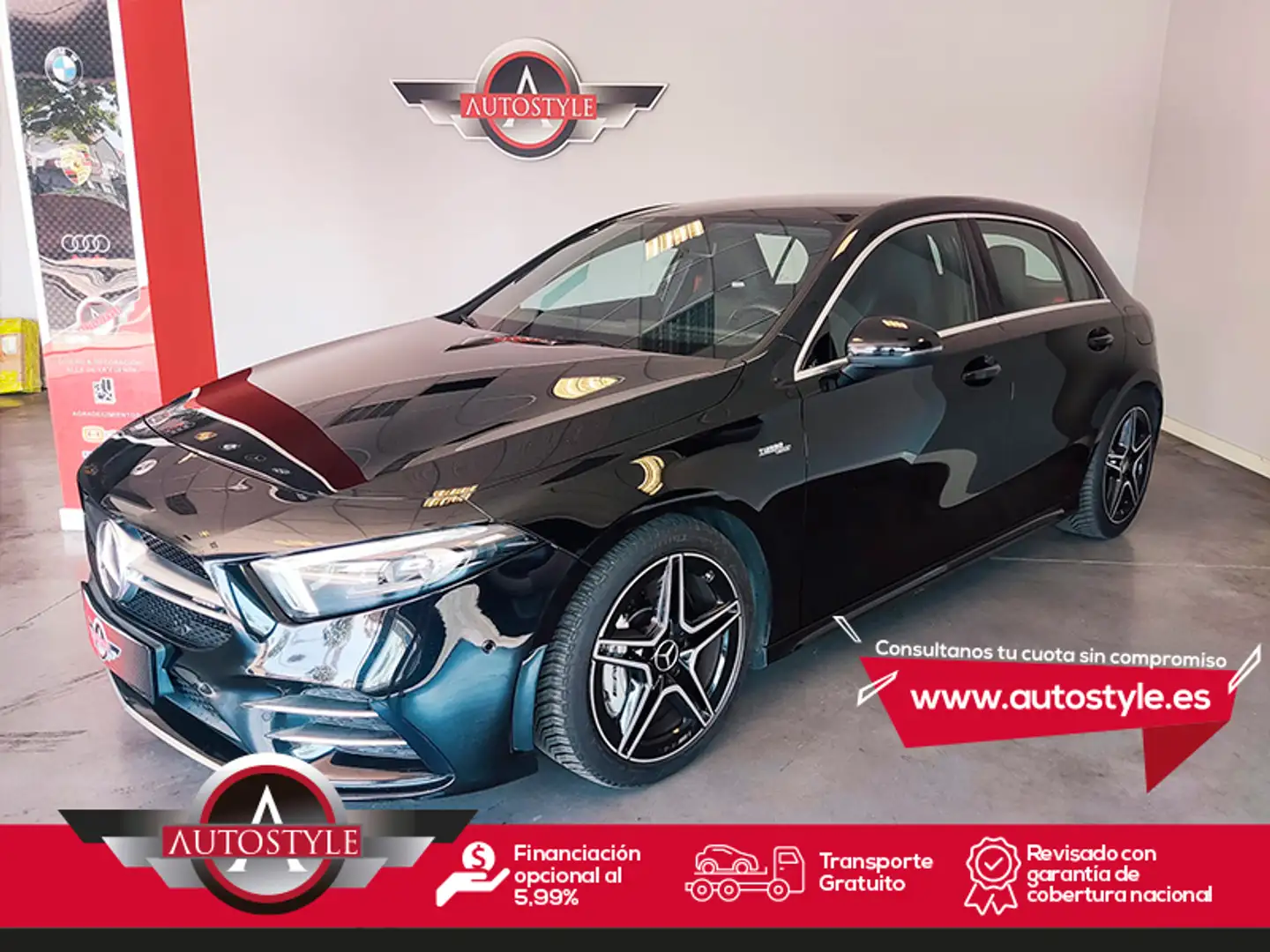 Mercedes-Benz A 35 AMG 4Matic+ 7G-DCT Negro - 1