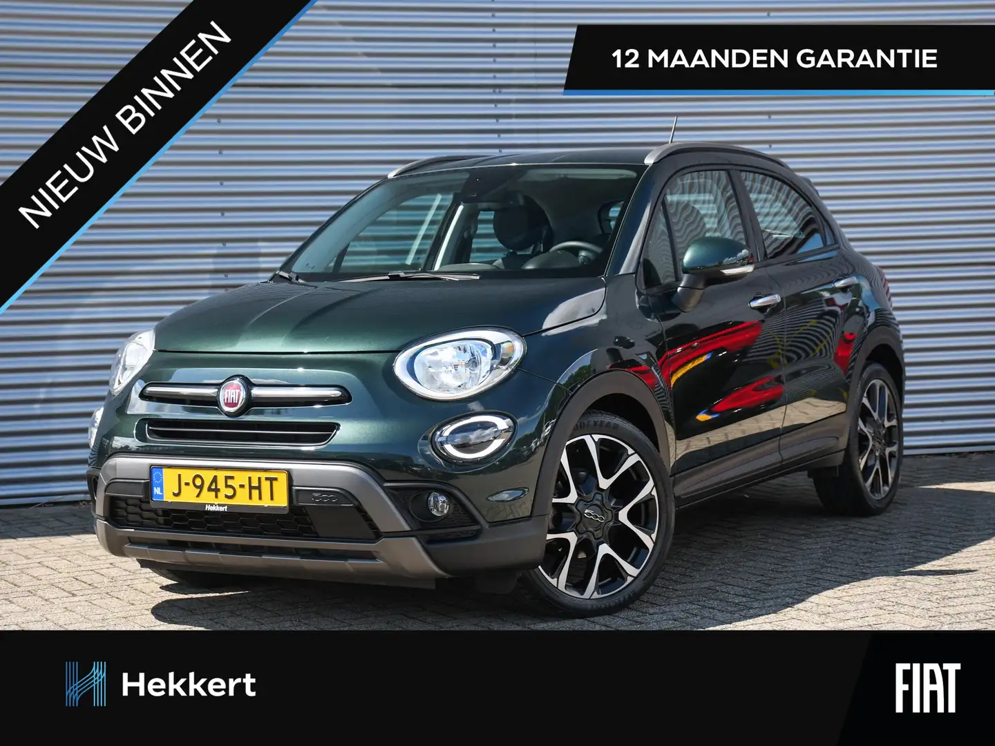 Fiat 500X Cross 1.0 GSE 120pk CRUISE.C | KEYLESS | PDC + CAM Groen - 1